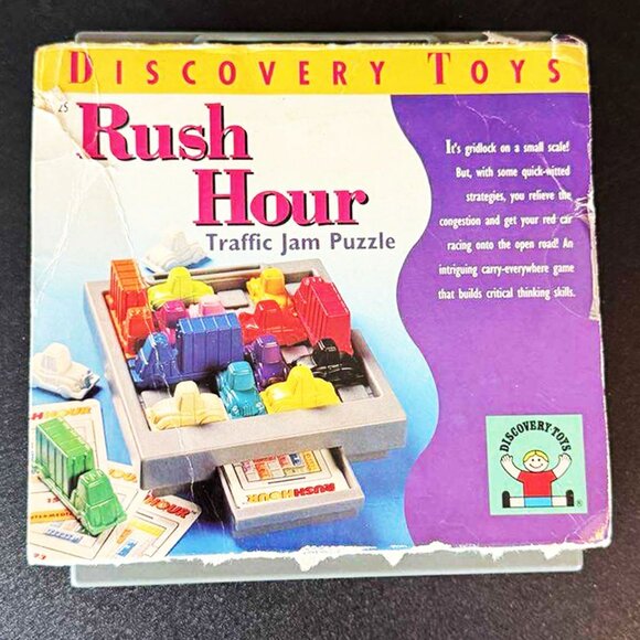 Rush Hour Logic Puzzle Game - Discovery Toys - Picture 1 of 4